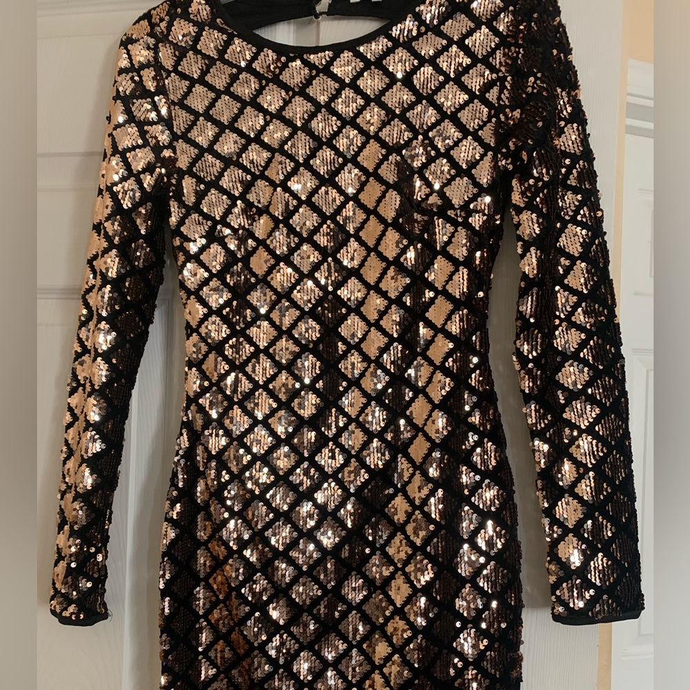 Fashion Nova sequined dress!